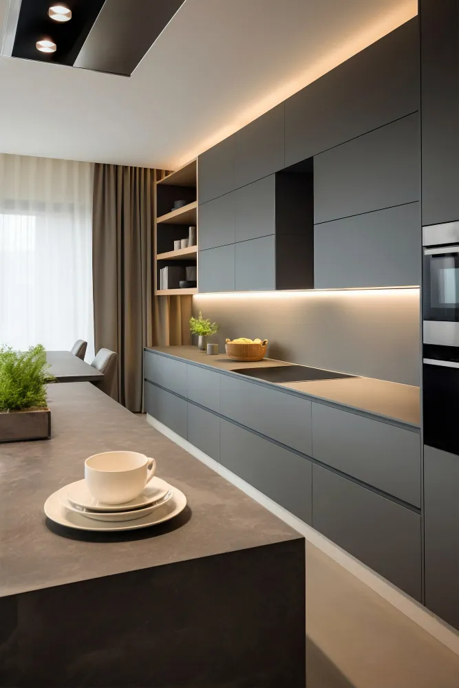 Rénovation cuisine sur mesure de luxe Terre de Batiment