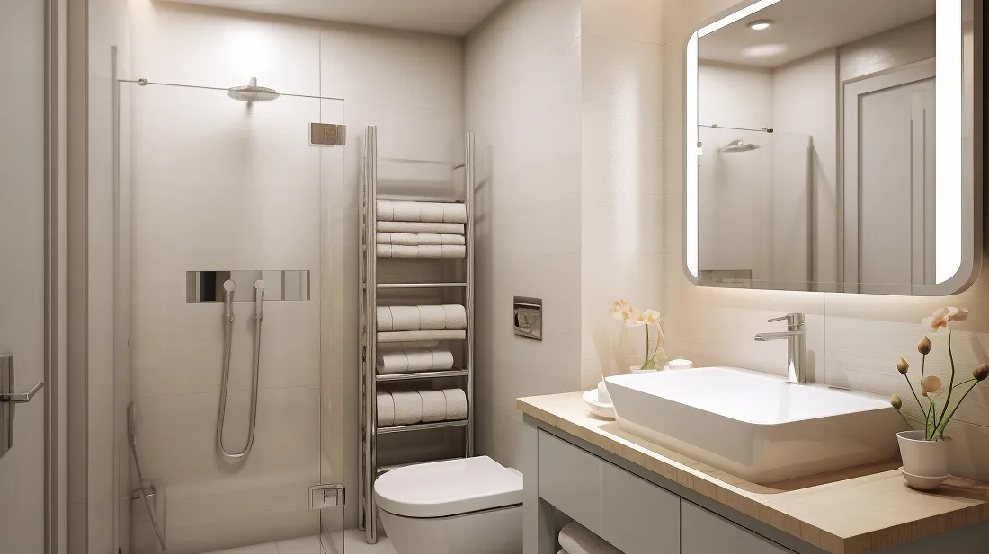 Douche sur mesure